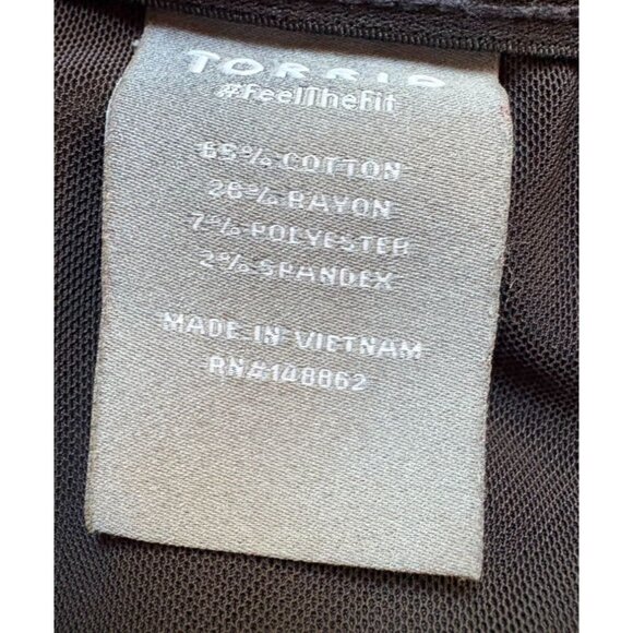 Torrid Crop Bombshell Skinny Jeans Premium Stretch Women's Size 14 Blue Denim - Picture 3 of 8